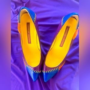 CHINESE LAUNDRY Multicolored Platform Pumps-Size 8M